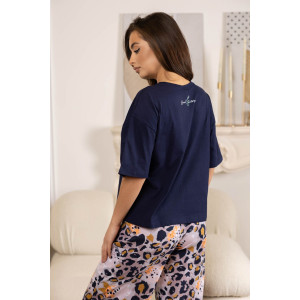 Костюм двойка женский 1958/7 кулирка (р-ры: 44-58) ментол Костюм двойка женский 1958/7 кулирка (р-ры: 44-58) ментол