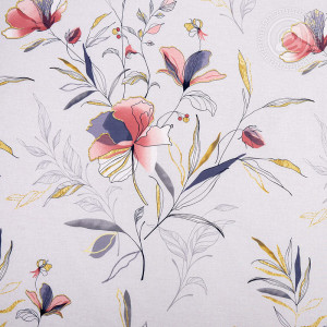 Постельное белье поплин "Парадиз" (последний размер) 1.5-сп.