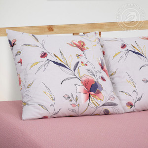 Постельное белье поплин "Парадиз" (последний размер) 2-сп.евр