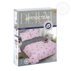 Постельное белье поплин "Флирт" (последний размер) 1.5-сп.