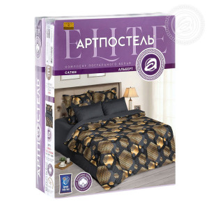 Постельное белье сатин "Альберт" (последний размер) 2-сп.евр Постельное белье сатин "Альберт" (последний размер) 2-сп.евр