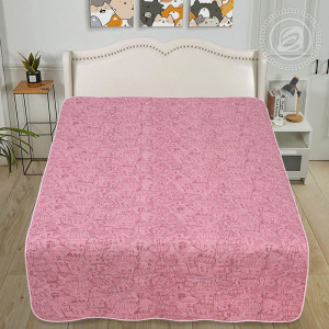 Покрывало стеганое поплин "Китти" (последний размер) 150х215