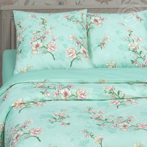 Постельное белье поплин "Миндаль" (последний размер) Евро Постельное белье поплин "Миндаль" (последний размер) Евро