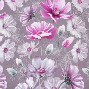 Постельное белье бязь "Азалия" (последний размер) 2-сп.евр