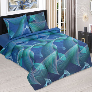 Постельное белье поплин "Мёбиус" (последний размер) 2.0-сп.