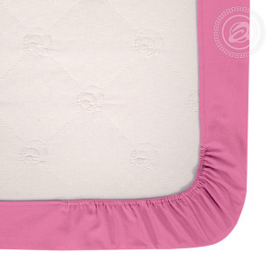 Простыня на резинке поплин "Клюквенный" (последний размер) 90х200 Простыня на резинке поплин "Клюквенный" (последний размер) 90х200