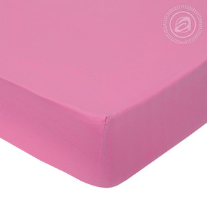 Простыня на резинке поплин "Клюквенный" (последний размер) 90х200 Простыня на резинке поплин "Клюквенный" (последний размер) 90х200