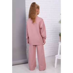 Костюм двойка детский МЛШ-48 "Диана" футер петельчатый (последний размер) пудра 140 Костюм двойка детский МЛШ-48 "Диана" футер петельчатый (последний размер) пудра 140