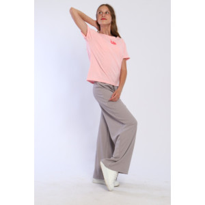 Футболка детская "Нелли" кулирка (последний размер) светло-розовый 158