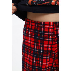 Пижама детская МЛШ "Лошадка" кулирка (последний размер) синий 116