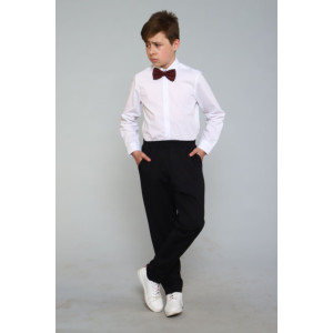 Рубашка школьная "Школьник" сорочечная ткань (последний размер) белый 164-170