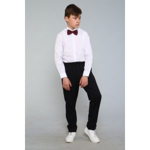 Рубашка школьная "Школьник" сорочечная ткань (последний размер) белый 164-170