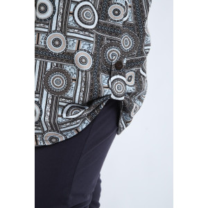 Костюм двойка женский 01052 кулирка (последний размер) серый 60