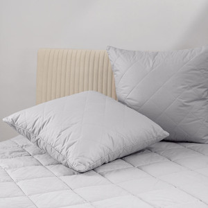 Подушка 2-х камерная меринос в сатине "Мерида"