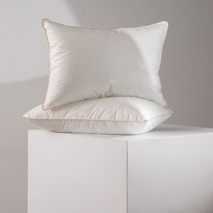 Подушка лебяжий пух в тике "Севилья"