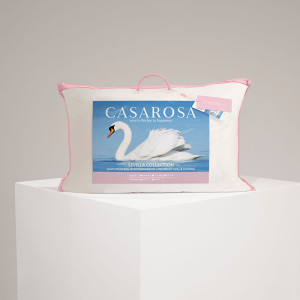 Подушка лебяжий пух в тике "Севилья"