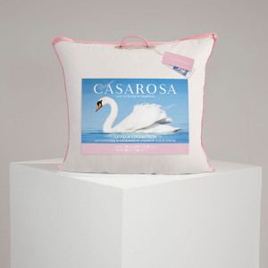 Подушка лебяжий пух в тике "Севилья"