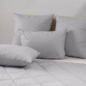 Подушка 2-х камерная верблюжья шерсть в тике "Толедо"