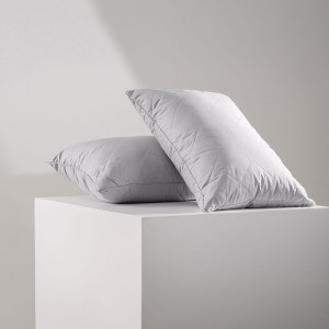 Подушка 2-х камерная верблюжья шерсть в тике "Толедо"