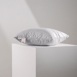 Подушка 2-х камерная верблюжья шерсть в тике "Толедо"