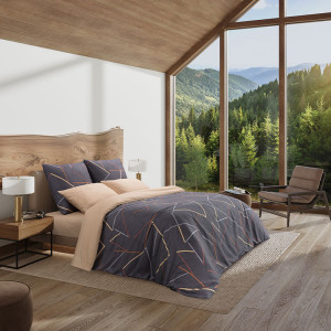 Постельное белье сатин на резинке "Брио" Постельное белье сатин на резинке "Брио"