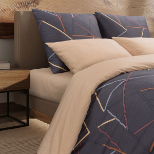 Постельное белье сатин на резинке "Брио" Постельное белье сатин на резинке "Брио"