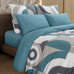 Постельное белье сатин на резинке "Бриони"