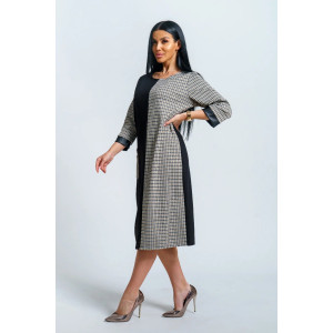 Платье женское "Аллегро" футер (р-ры: 50-58) лапка