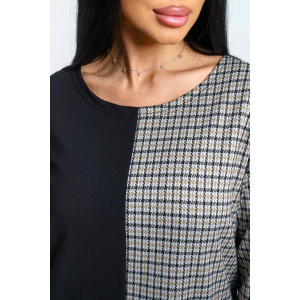 Платье женское "Аллегро" футер (р-ры: 50-58) лапка