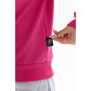 Толстовка женская №00028 футер 2-х нитка (р-ры: 40-58) розовый Толстовка женская №00028 футер 2-х нитка (р-ры: 40-58) розовый