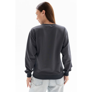 Толстовка женская №00028 футер 2-х нитка (р-ры: 40-58) фумэ Толстовка женская №00028 футер 2-х нитка (р-ры: 40-58) фумэ