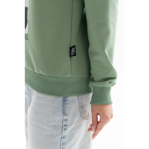 Толстовка женская №00028 футер 2-х нитка (р-ры: 40-58) светло-оливковый Толстовка женская №00028 футер 2-х нитка (р-ры: 40-58) светло-оливковый