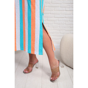 Платье женское №348т кулирка (р-ры: 48-58) бирюзовый