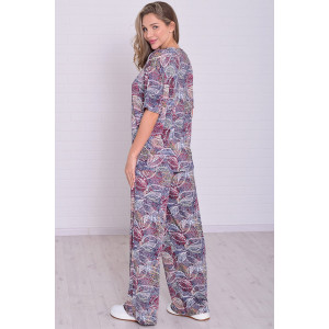 Костюм двойка женский 5353б масло (р-ры: 44-58) красный