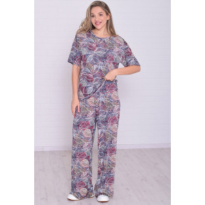 Костюм двойка женский 5353б масло (р-ры: 44-58) красный