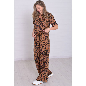 Костюм двойка женский 5353ж масло (р-ры: 44-58) кофе