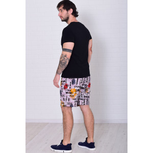 Шорты мужские 9173м кулирка (р-ры: 46-60) какао Шорты мужские 9173м кулирка (р-ры: 46-60) какао