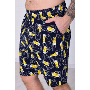 Шорты мужские 9173ж кулирка (р-ры: 46-60) синий Шорты мужские 9173ж кулирка (р-ры: 46-60) синий