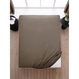 Простыня полиэстер на резинке "Винтажный хаки" Простыня полиэстер на резинке "Винтажный хаки"