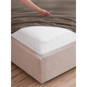 Простыня полиэстер на резинке "Винтажный хаки" Простыня полиэстер на резинке "Винтажный хаки"