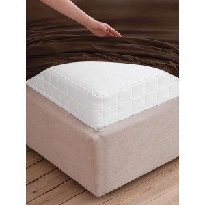 Простыня полиэстер на резинке "Сосновая шишка" Простыня полиэстер на резинке "Сосновая шишка"