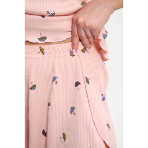 Пижама женская М445 "Шалунья" кашкорсе лапша (р-ры: 46-60) бежевый Пижама женская М445 "Шалунья" кашкорсе лапша (р-ры: 46-60) бежевый