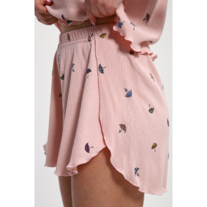 Пижама женская М445 "Шалунья" кашкорсе лапша (р-ры: 46-60) бежевый Пижама женская М445 "Шалунья" кашкорсе лапша (р-ры: 46-60) бежевый