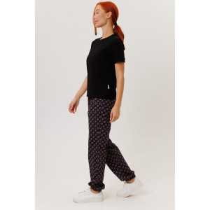 Брюки женские 2259 кулирка (р-ры: 50-60) кружки