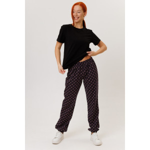 Брюки женские 2259 кулирка (р-ры: 50-60) кружки