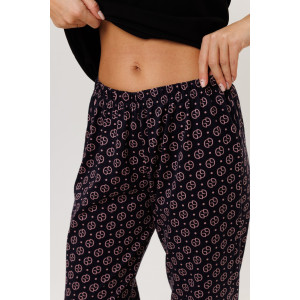 Брюки женские 2259 кулирка (р-ры: 50-60) кружки