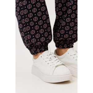 Брюки женские 2259 кулирка (р-ры: 50-60) кружки