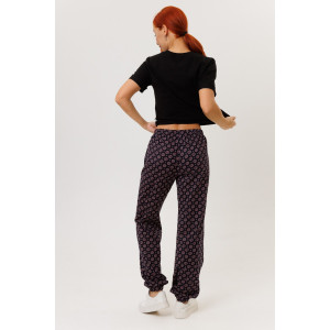 Брюки женские 2259 кулирка (р-ры: 50-60) кружки