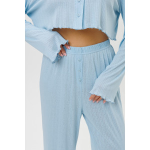 Пижама женская 2244/3 компьютерка (р-ры: 44-52) голубой Пижама женская 2244/3 компьютерка (р-ры: 44-52) голубой