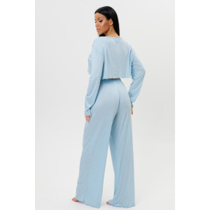 Пижама женская 2244/3 компьютерка (р-ры: 44-52) голубой Пижама женская 2244/3 компьютерка (р-ры: 44-52) голубой